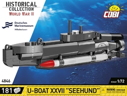 Nemecká ponorka U-Boot U 47 typ VIIB COBI 4828 - World War II - kopie
