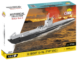 Nemecký ponorkový čln U-96 typ VIIC COBI 4845 - Limited Edition WW II - kopie