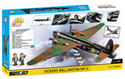 Britský stredný bombardér VICKERS WELLINGTON MK II COBI 5723 - World War II