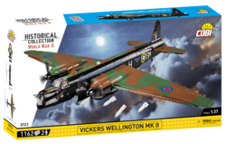 Britský stredný bombardér VICKERS WELLINGTON MK II COBI 5723 - World War II