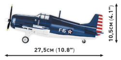Americký bojové lietadlo AU-1 Corsair COBI 5731 - Warld War II