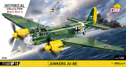 Nemecká viacúčelová stíhačka Junkers JU-88 COBI 5732 - Limitovaná edícia WW II - kopie