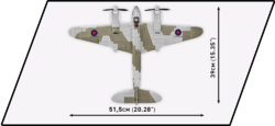 Vjacúčelové bojové lietadlo de Havilland Mosquito FB Mk. VI. COBI 5718 - World War II - kopie