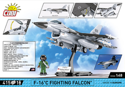 Americké viacúčelové stíhacie lietadlo F-16C Fighting Falcon COBI 5813 - Armed Forces - kopie