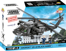 Americký viacúčelový vrtuľník Sikorski UH-60 Black Hawk COBI 5816 - Limited Edition Armed Forces