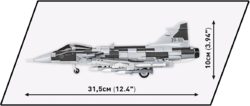 Americké viacúčelové stíhacie lietadlo F-16D Fighting Falcon COBI 5815 - Armed Forces - kopie