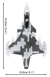 Amerikanisches Mehrzweck-Kampfflugzeug F-16D Fighting Falcon COBI 5815 - Armed Forces - kopie