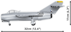 Fighter aircraft MIG-29 GHOST OF KYIV COBI 5833 - Armed Forces - kopie