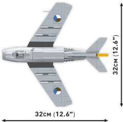 Stíhacie lietadlo MIG-29 GHOST OF KYIV COBI 5833 - Armed Forces - kopie
