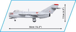 East German fighter aircraft LIM-5 (MIG-17F) COBI 5825 - Cold War - kopie