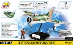 Polish fighter aircraft LIM-1 (MIG-15) COBI 5822 - Cold War - kopie