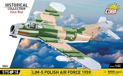 Polnisches Kampfflugzeug LIM-1 (MIG-15) COBI 5822 - Cold War - kopie