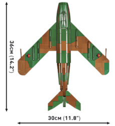 Polnisches Kampfflugzeug LIM-5 (MIG-17F) COBI 5824 - Cold War - kopie