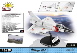 Stíhacie lietadlo Dassault Mirage III S COBI 5827 -Armed Forces - kopie
