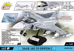 Swedish multirole combat aircraft SAAB JAS 39 Gripen E COBI 5820 - Armed Forces - kopie