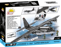 Americké transportné taktické lietadlo Lockheed C-130J SUPER Hercules COBI 5838 - Armed Forces 1:61