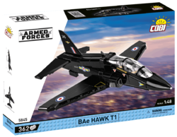 Britské pokročilé cvičné lietadlo BAE Hawk T1 COBI 5845 - Armed Forces 1:48