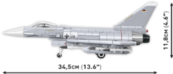 Viacúčelové stíhacie lietadlo Eurofighter TYPHOON FGR4 COBI 5843 - Armed Forces 1:48 - kopie