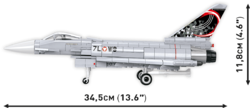 Viacúčelové stíhacie lietadlo Eurofighter TYPHOON COBI 5850 - Armed Forces 1:48