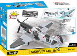 Ruské stíhacie lietadlo Jakovlev JAK-1b COBI 5863 - World War II 1:48