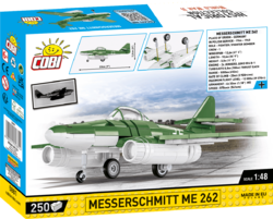 Nemecké prúdové stíhacie lietadlo MESSERSCHMITT ME 262 COBI 5881 - World War II 1:48