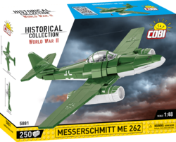 Nemecké prúdové stíhacie lietadlo MESSERSCHMITT ME 262 COBI 5881 - World War II 1:48