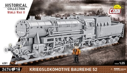 Steam locomotive DR BR 52/TY2 with tender COBI 6280 - Executive Edition 1:35 - kopie