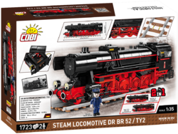 Dampflokomotive DR BR 52/TY2 COBI 6283 - Historical Collection 1:35 - kopie - kopie