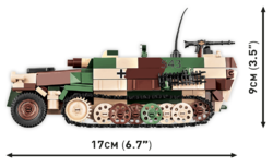 Armoured personnel carrier Sd.Kfz. 251/1 Ausf. A COBI 2552 - World War II - kopie - kopie