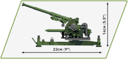 Russian divisional cannon ZiS-3 COBI 2293 - World War II - kopie